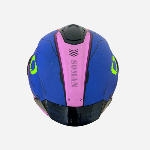Casco Sm519 Soman Black Lucky Car