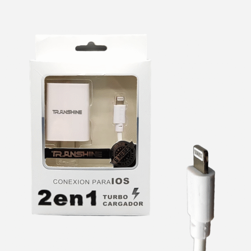 Cargador de Celular 110V Pared GC-548CU-I5 Conector LIGHTNING Modelo B3a