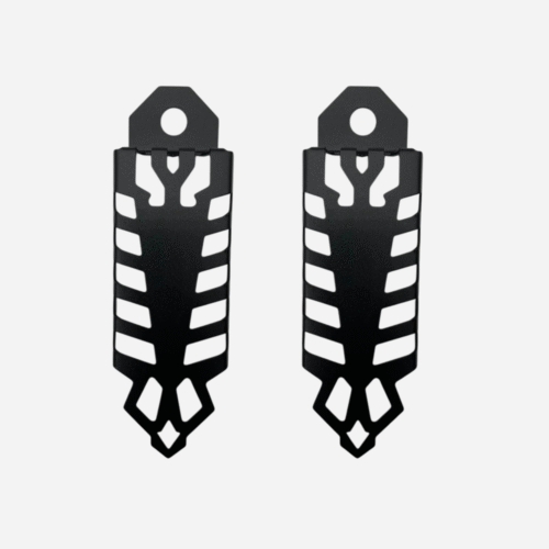 PROTECTOR DECORATIVO PARA AMORTIGUADOR UNIVERSAL (PAR)