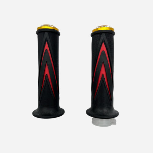 PUÑOS UNIVERSALES P108 GOMA TEXTURIZADA CON VECTORES Y TAPA DECORATIVA  (COLORES SUTIDOS)