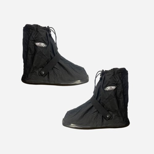 7004-0007 BOTAS PARA LLUVIA NEGRAS CORTAS TALLA M 38-39