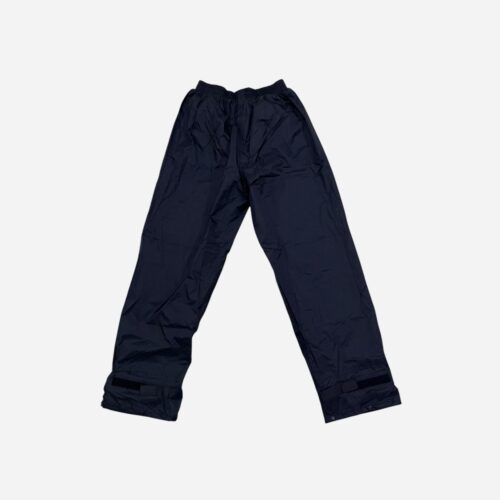 TRAJE IMPERMEABLE CHAQUETA Y PANTALON (NEGRO CON AZUL)