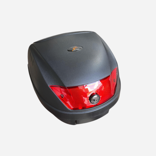 Maleta Negra 28L (Mica Negro / Rojo)