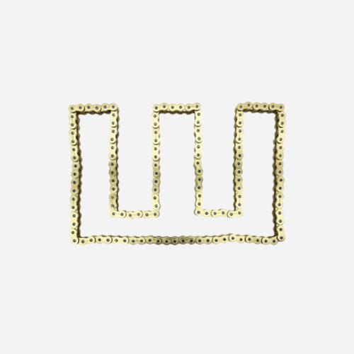 CADENA DORADA O-RING 520H-120L