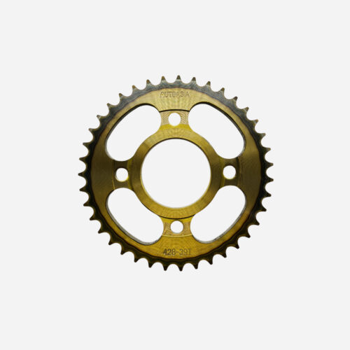 7075-0015 CORONA 39T CG150-ETX-200 DORADO REFORZADA