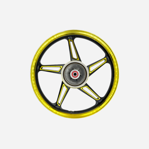 RIN DELANTERO Y TRASERO AMARILLO B150S