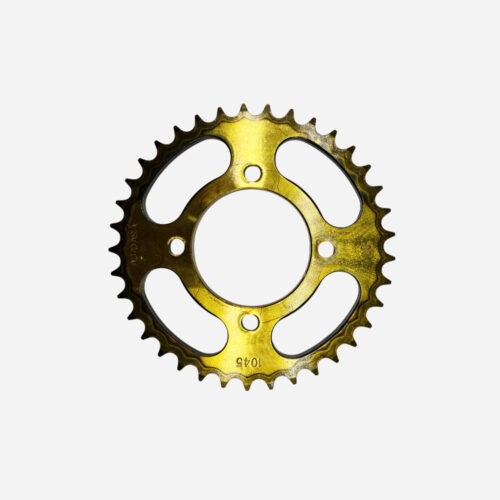 CORONA 37T MD RAYADA CARBONIZADA DORADA