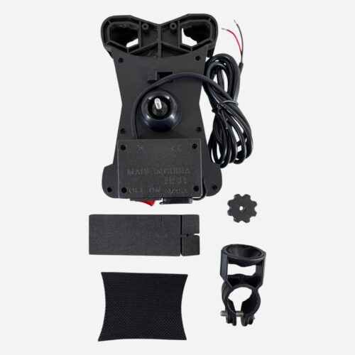 BASE PORTA CELULAR CON CARGADOR 2.5A (VOLANTE)