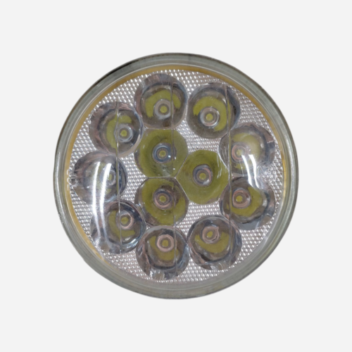 PANTALLA REDONDA 12 LED HN-BLK-3 (12V-80V/36W)