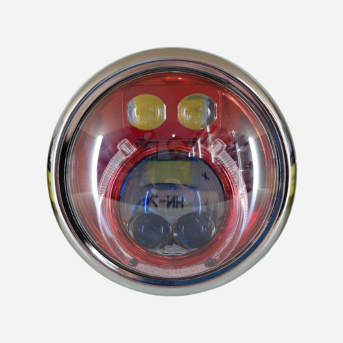 PANTALLA LUZ LAZER(EOW/EEX) 5.75"IN.4 LUPAS (NEGRO/ROJO/AZUL)